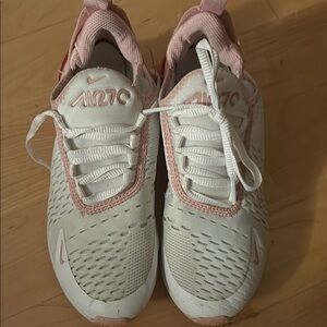 Nike Air 270 Pink and White Sneakers